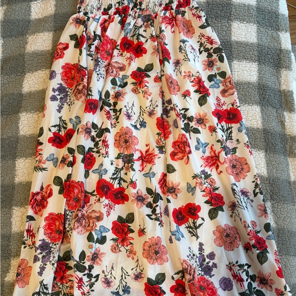 Floral Print Women's Skirt